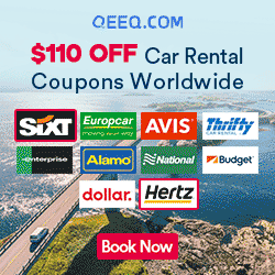 Qeeq Rent a car Coupon,Discount and promo code