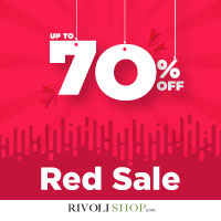 Rivoli 70% Red Sale discount