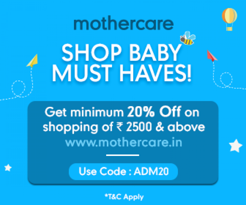 Mothercare India Coupons and Deals