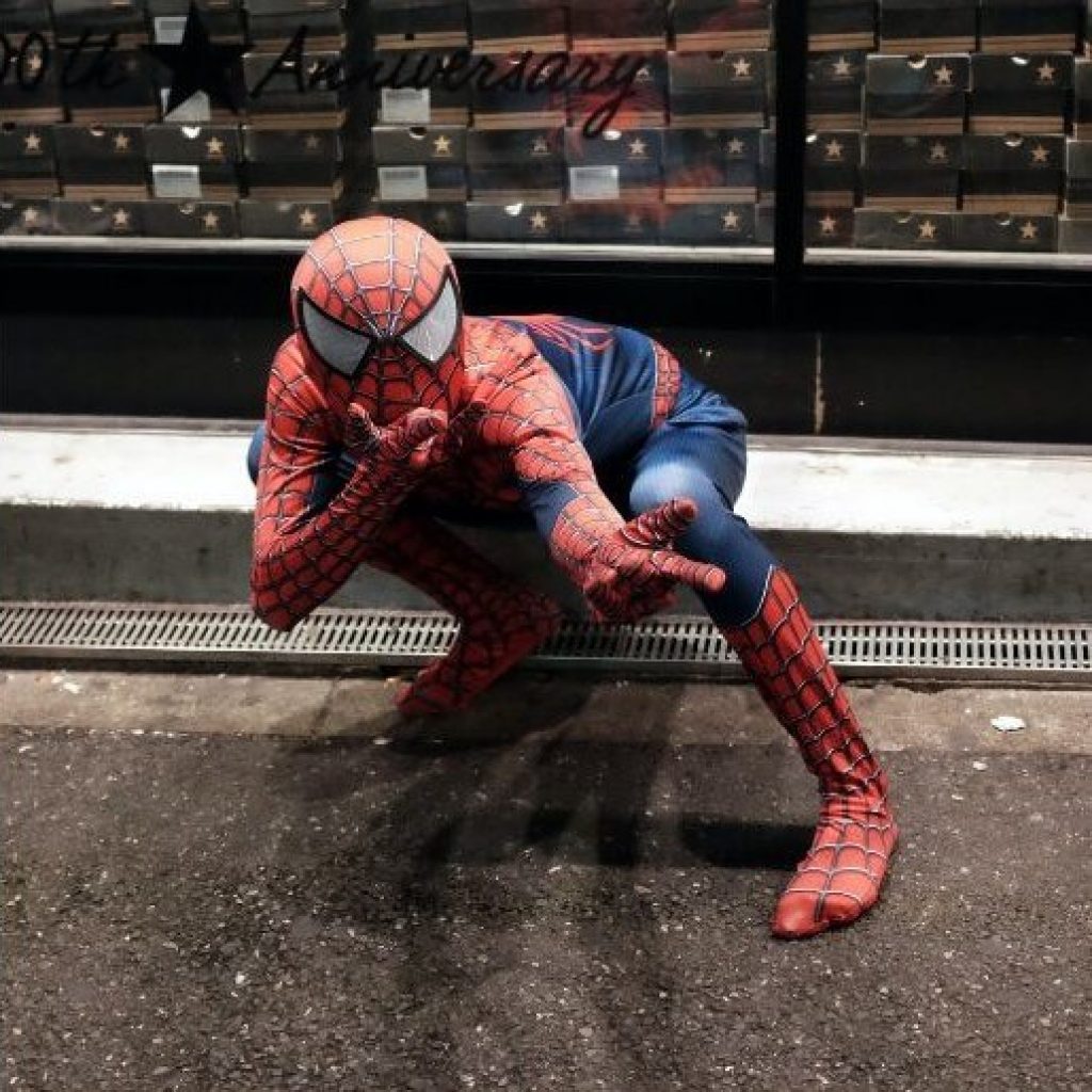 Halloween costume 1: Spider-man