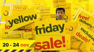 Yellow Friday sale noon