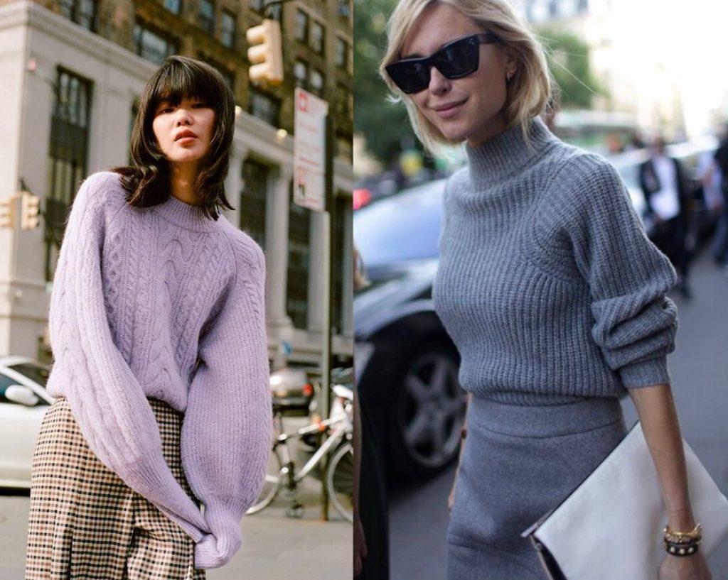 What to wear in winter for women: Sweaters