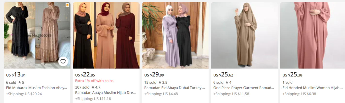 Shein Hijab Dresses for women